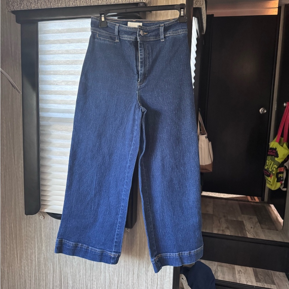 H&M Deep Blue Flare Jeans